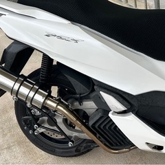 PCX125cc ステンレスマフラーの画像