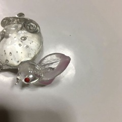 ガラスのうさぎ  　※難ありの画像