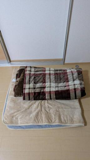 コタツ掛け布団＆敷き布団【中古】