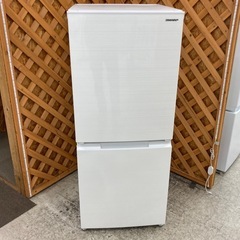 【愛品館江戸川店】保証充実 SHARP 2021年製 152L　2ドア冷凍冷蔵庫 SJ-D15G-W