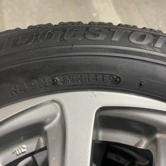 ブリヂストン スタッドレス　ホイールセット 195/65R15の画像