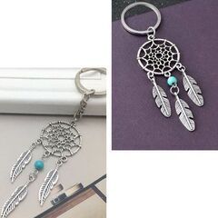 ドリームキャッチャー/ペアキーホルダー2個セット（新品）の画像