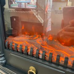 暖炉型温風ヒーター  エスケイジャパン SKJ-CX1200DS 2019年 電気ヒーター 冬物家電 暖房器具【安心の3ヶ月保証】🚚自社配送時💳代引き可🚚(現金、クレジット、スマホ決済対応)の画像