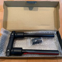 【開封済み、未使用品】EBTOOLS 自転車パーツ ハンドルバー 折りたたみ式 アルミの画像