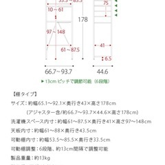 ランドリーラックの画像