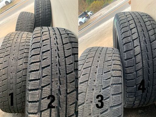 ★ 195/65R15 ★ DUNLOP ★ GRASPIC DS-2　スタッドレスタイヤ4本セット