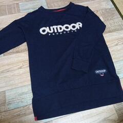 OUTDOORアウトドア薄手トレーナーM