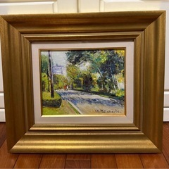 19.「公園」髙橋一善 油絵