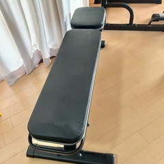 可変式ダンベル40kg2個セット＋トレーニングベンチ　セット売りの画像