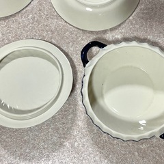 【未使用品】ROYAL MARUISHI　スープポット・皿5枚の画像