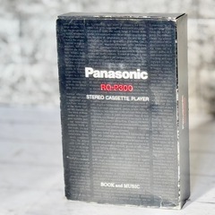 超希少❗️Panasonic ステレオカセットプレーヤー RQ-...