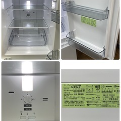 R070 ☀️ ジモティー限定価格！ SHARP 2ドア冷蔵庫（152L 左右 