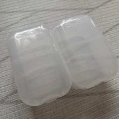 chuchu おでかけ消毒ケース　乳首　哺乳瓶　おしゃぶり　2個セットの画像