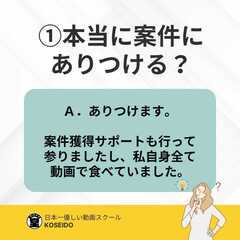 本気で学ぶ動画制作スクールの画像