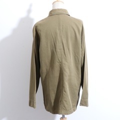 ★訳あり SIMPLE LIFE シンプルライフ トップス　シャツ　長袖　無地　シンプル  ベージュ 送料無料　古着　レディース　の画像