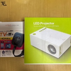 2月まで！LEDプロジェクター　HDMIドングルレシーバーの画像
