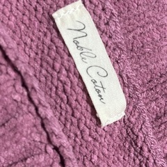 新品未使用　Noble Cotton ピンク　セーター Mサイズの画像