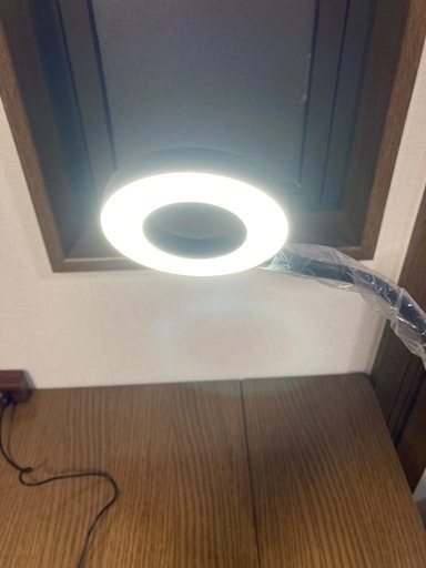 調光機能付きリングライト
