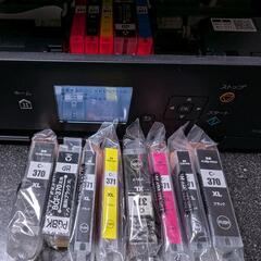 インクカートリッジ8本無料　エラー表示品として　プリンター