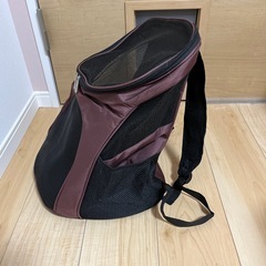 ネコちゃん、小型犬用リュックの画像