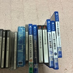ゲームソフトまとめ売りの画像