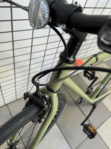 ほぼ新品】ピストバイク FUJI DECLARATION カーキグリーン