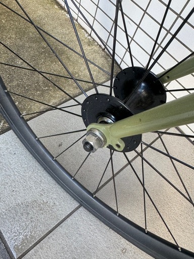 ほぼ新品】ピストバイク FUJI DECLARATION カーキグリーン