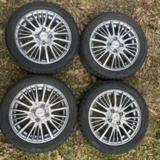 165/55R15　スタッドレスタイヤ4本セット　数回利用のみ