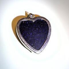 ブルーサンドストーン　ペンダントトップの画像