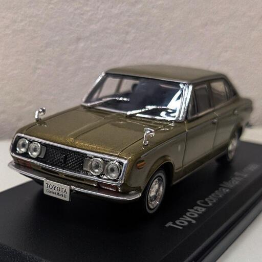アシェット 国産名車コレクション トヨタ コロナ マークⅡ 激レア希少品