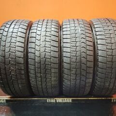 タイヤ走行短め【DUNLOP WM02 225/50R17】スタッドレス【MAK 17インチ