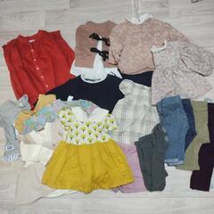子供服　80サイズ　まとめ売り　19点　ナチュラル系　女の子