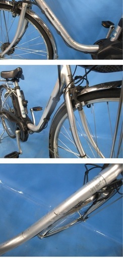 ?  パナソニック ビビ DX 電動自転車 エコナビ アシスト 3段 26インチ PANASONIC VIVI 電動自転車 中古8.9
