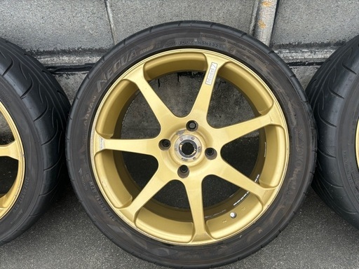 ヨコハマ Model7 4H 114.3 7j ＋45 4本