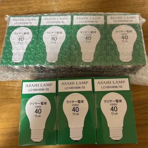 クリヤー電球40w
