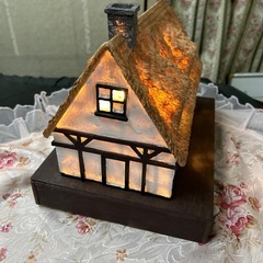 ハンドメイド　お家のランプの画像