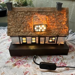 ハンドメイド　お家のランプの画像