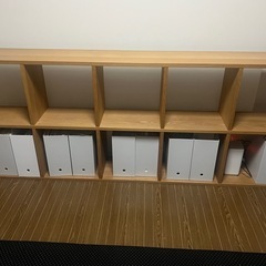 無印良品のスタッキング5×2段ボックス