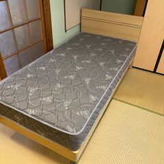 【受渡者決定】☆ほぼ未使用☆ ドリームベッド マットレス付き