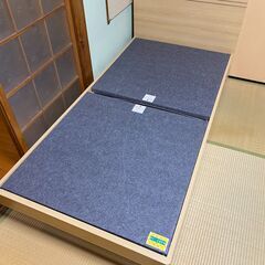 【受渡者決定】☆ほぼ未使用☆ ドリームベッド マットレス付きの画像