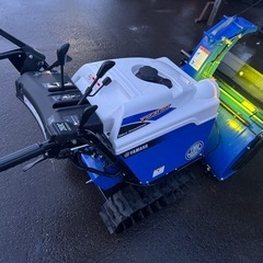 整備済み ヤマハ 青い除雪機 YT-1070T-B 極上中古機　2シーズン使用しました。の画像