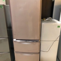 NO 760 🌈福岡市内配送設置無料✨🌈　三菱電機 MITSUBISHI ELECTRIC 冷蔵庫（370L・右開き） ラベンダーピンク MR-C37W-Pの画像