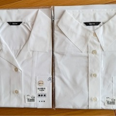 新品！女性用の白いシャツ2枚セット