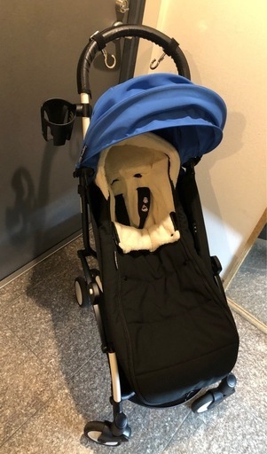 【美品】オプションフルセット　冬仕様　ベビーカー　ベビーゼンヨーヨー0＋　新生児から使用可