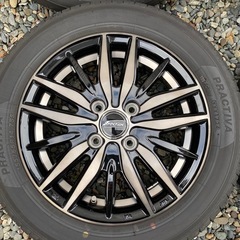 ※値下げ【美品】軽自動車用14インチ　ホイール&夏タイヤ4本セット