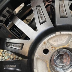 ※値下げ【美品】軽自動車用14インチ　ホイール&夏タイヤ4本セットの画像