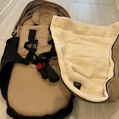 【美品】オプションフルセット　冬仕様　ベビーカー　ベビーゼンヨーヨー0＋　新生児から使用可の画像