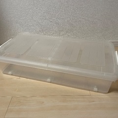 【ニトリ】ベッド下収納①の画像