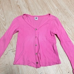 子ども服　女の子　カーディガン　春服　プチバトー　100 110