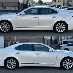 車検二年付でお渡し! 修復歴無 LS460 Ver.C Iパッケージ 三眼LEDヘッド 人気のパールホワイト 内装極上車 レーダークルーズコントロールの画像
